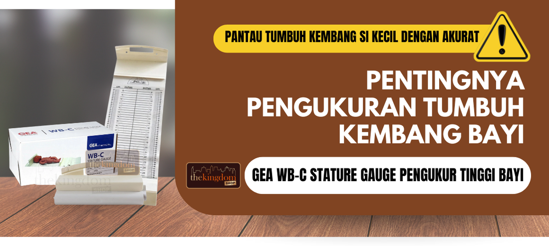 Mengapa Pengukuran Tinggi Bayi Penting? Kenali GEA WB-C Stature Gauge