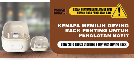 Kenapa Memilih Drying Rack Penting untuk Peralatan Bayi?