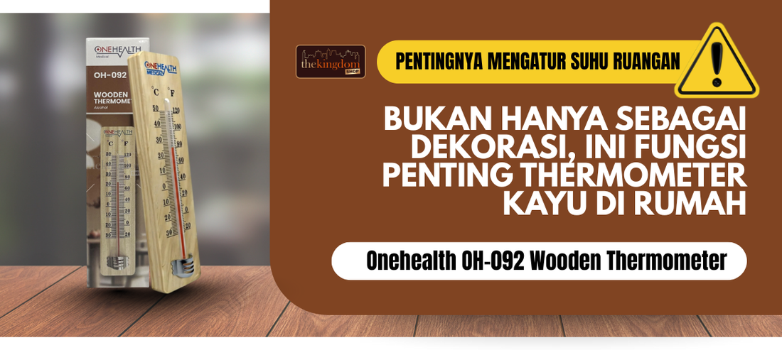 Bukan Sekadar Dekorasi, Ini Fungsi Penting Thermometer Kayu di Rumah