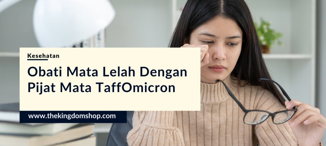 Atasi Mata Lelah Dengan Cerdas: Review Alat Pijat Mata TaffOmicron