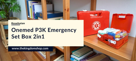 Onemed P3K Emergency Set Box 2in1: Solusi Cerdas Perlengkapan Medis Darurat