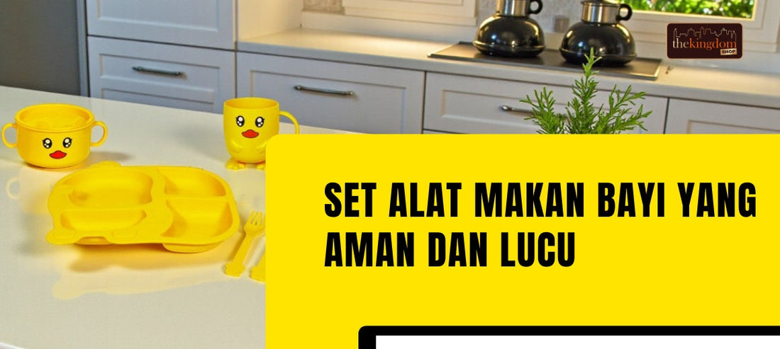 Baby Safe Feeding Set FSD01: Set Alat Makan Bayi yang Aman dan Lucu untuk Si Kecil