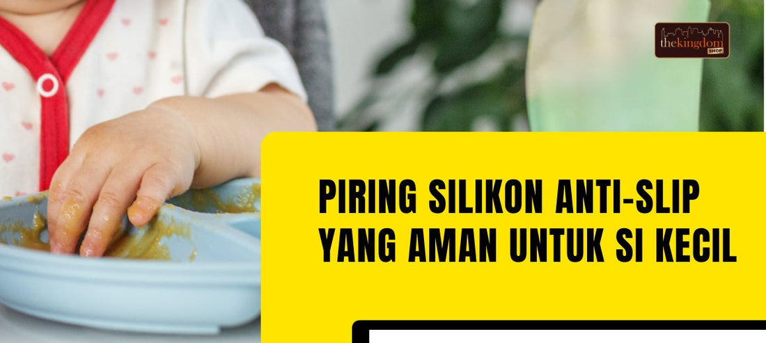 Baby Safe SC07: Piring Silikon Anti-Slip yang Aman dan Nyaman untuk Si Kecil