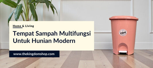 Kenapa Harus Pilih Claris Vineeta 1167? Tempat Sampah Multifungsi untuk Hunian Modern