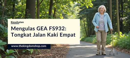 Mengulas GEA FS932: Tongkat Pyramid Kaki Empat Untuk Mobilitas Yang Aman Dan Mandiri