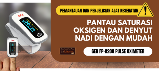 GEA FP-A200 Pulse Oximeter & Fungsinya untuk Kesehatan Harian