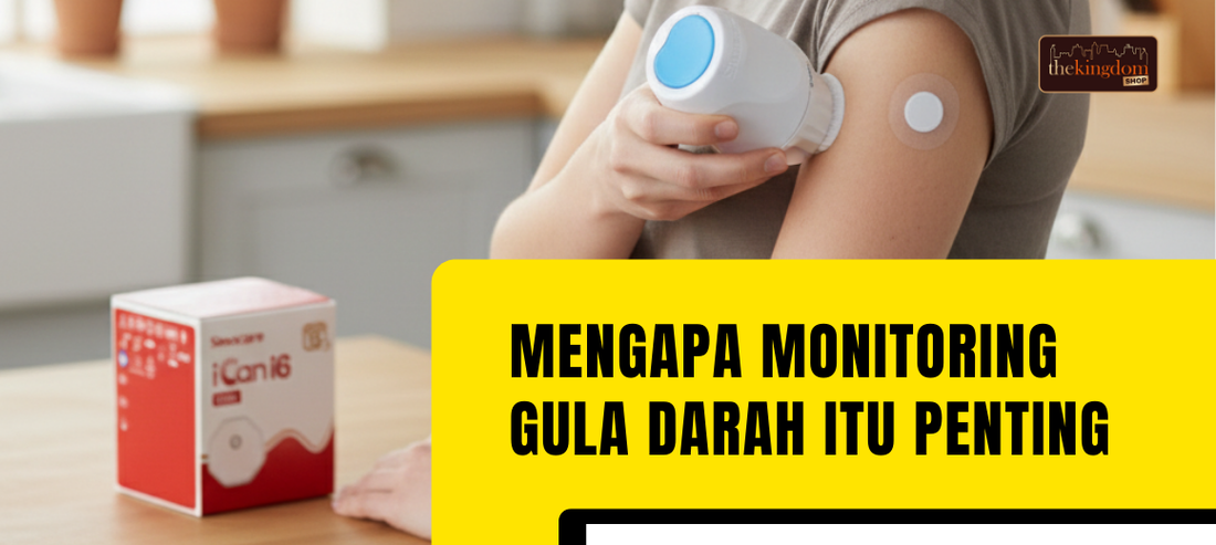Pemantauan Gula Darah Untuk Penderita Diabetes: CGM Sinocare iCan i6.