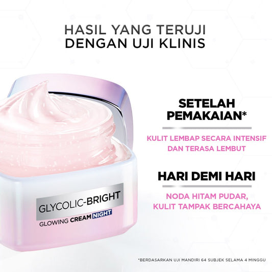 Loreal Glycolic Bright Night Cream