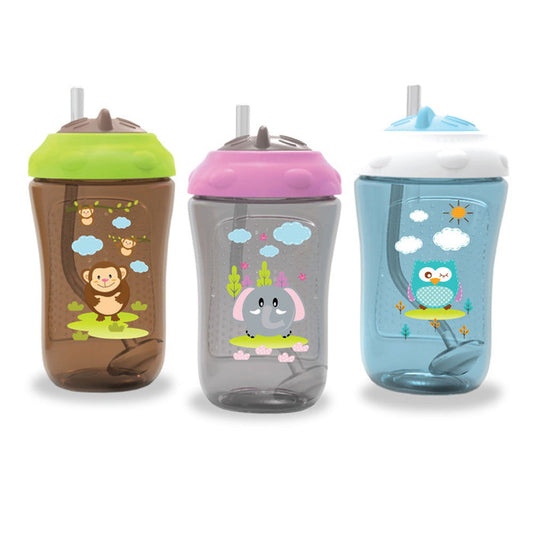Baby Safe FS405 Weighted Straw Cup 300ml - The Kingdom Shop