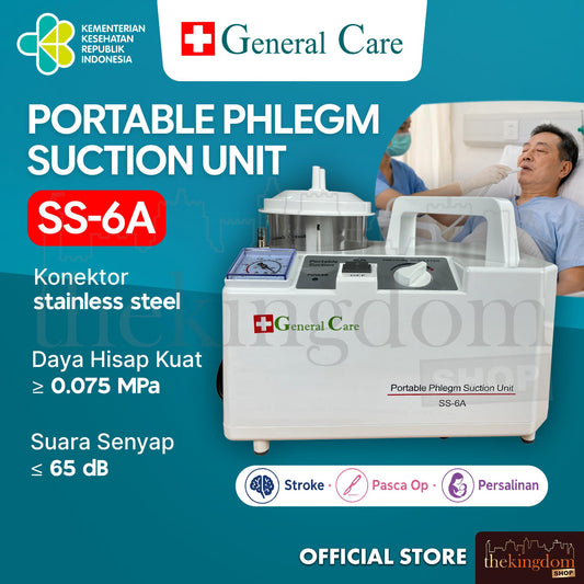General Care SS-6A Portable Phlegm Suction Unit Adult