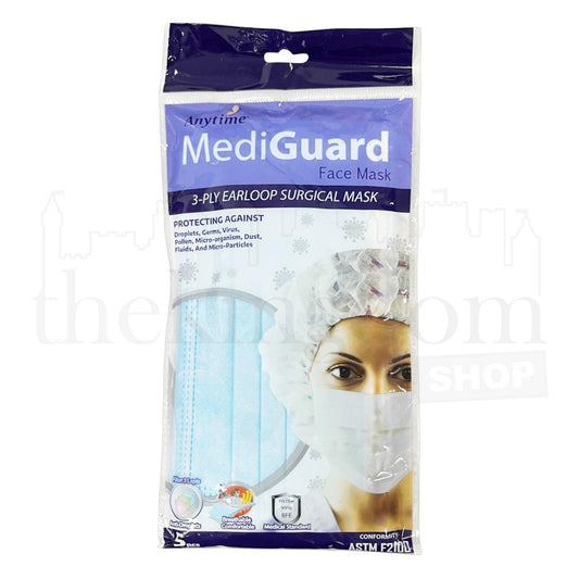 Anytime 3ply Earloop MediGuard Blue /5