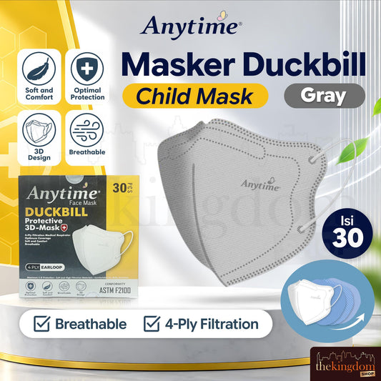 Anytime 4ply Duckbill Child Mask /30
