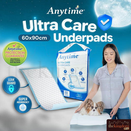 Anytime Ultra Care Underpads 60x90cm /10