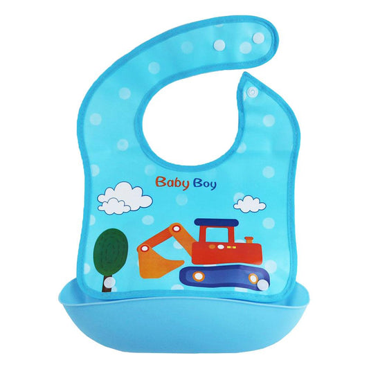 Baby Safe BIB02 Foldable Bib with Crumb Catcher