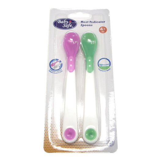 Baby Safe BS348 Heat Indicator Spoons Square