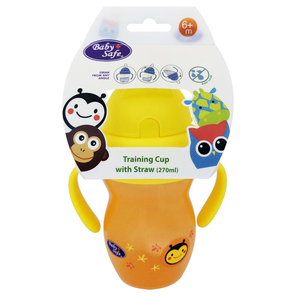 Baby Safe SK019 Training Cup Weighted Straw 270ml - The Kingdom Shop