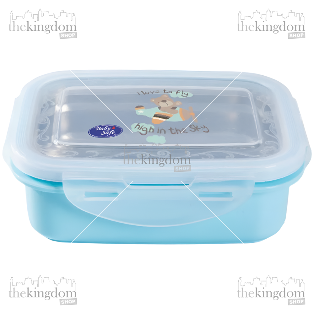 Baby Safe SS008 Square Lunch Box 270ml - The Kingdom Shop