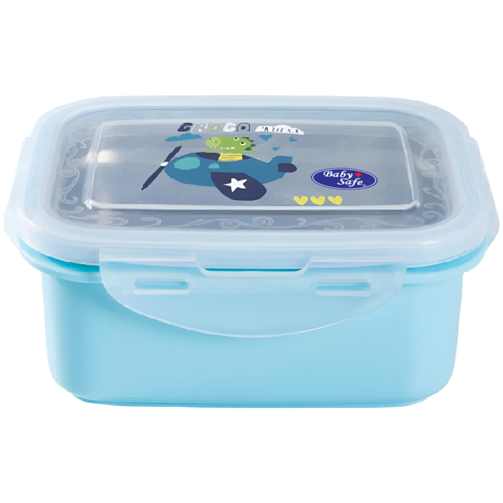 Baby Safe SS009 Square Lunch Box 360ml - The Kingdom Shop