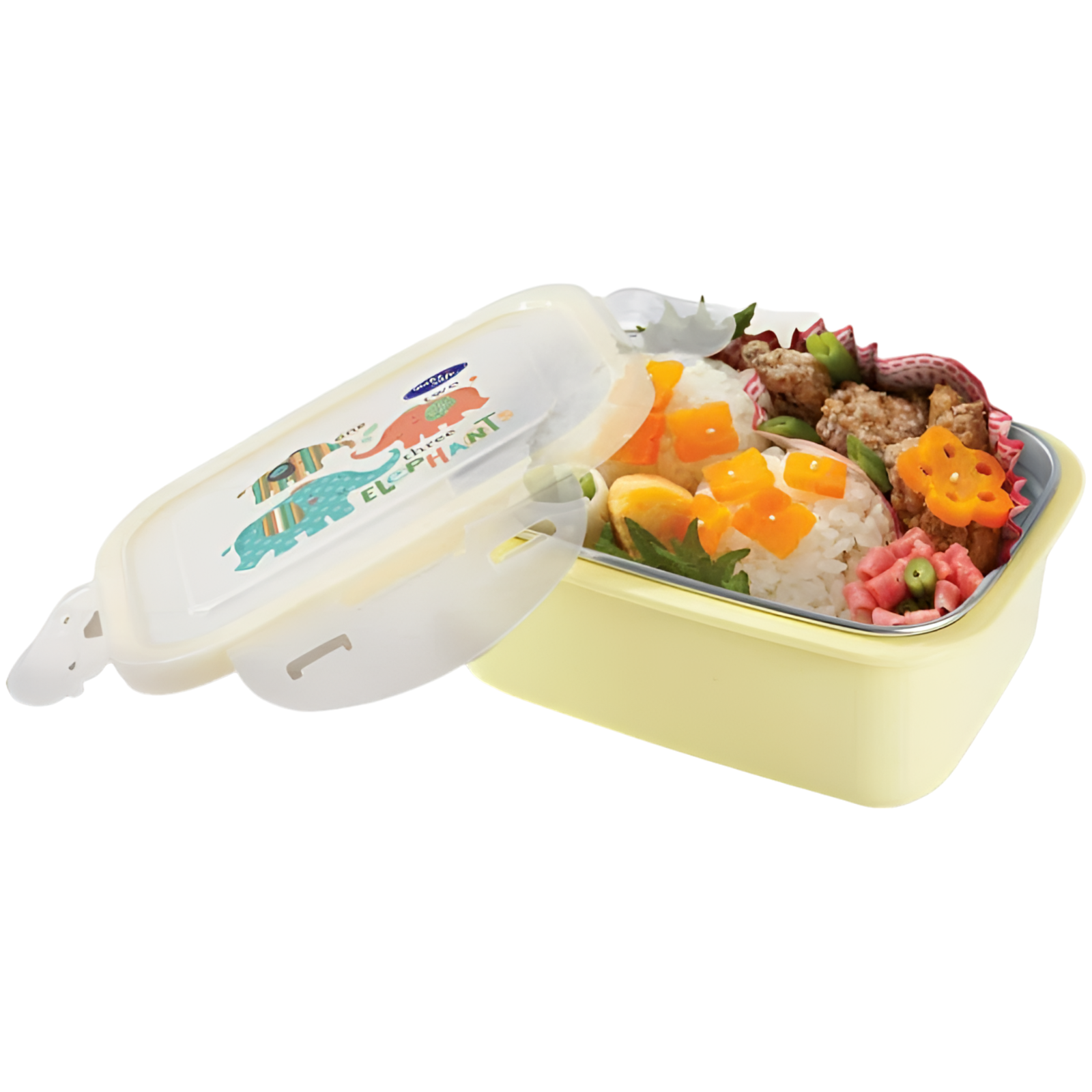 Baby Safe SS009 Square Lunch Box 360ml - The Kingdom Shop