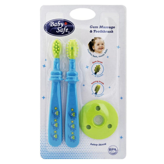 Baby Safe TB003 Gum Massage & Toothbrush - The Kingdom Shop