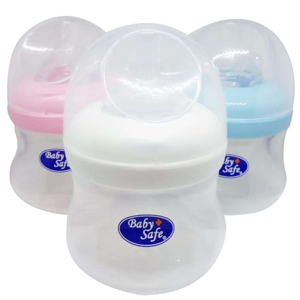 Baby Safe WN01B WN01P WN01W Wide Neck Bottle 125ml - The Kingdom Shop