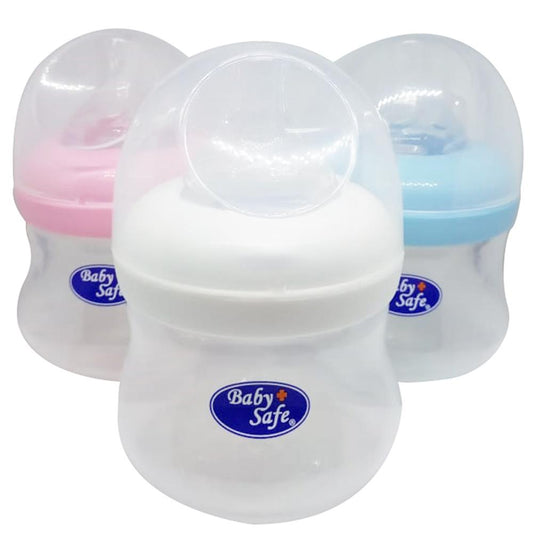 Baby Safe WN01B WN01P WN01W Wide Neck Bottle 125ml - The Kingdom Shop