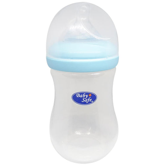 Baby Safe WN02B WN02P WN02W Wide Neck Bottle 250ml - The Kingdom Shop