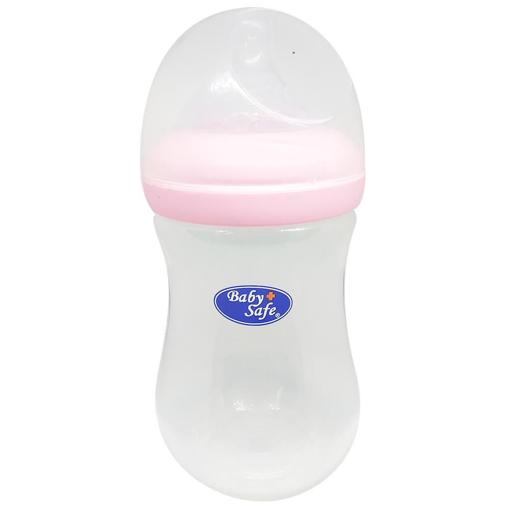 Baby Safe WN02B WN02P WN02W Wide Neck Bottle 250ml - The Kingdom Shop