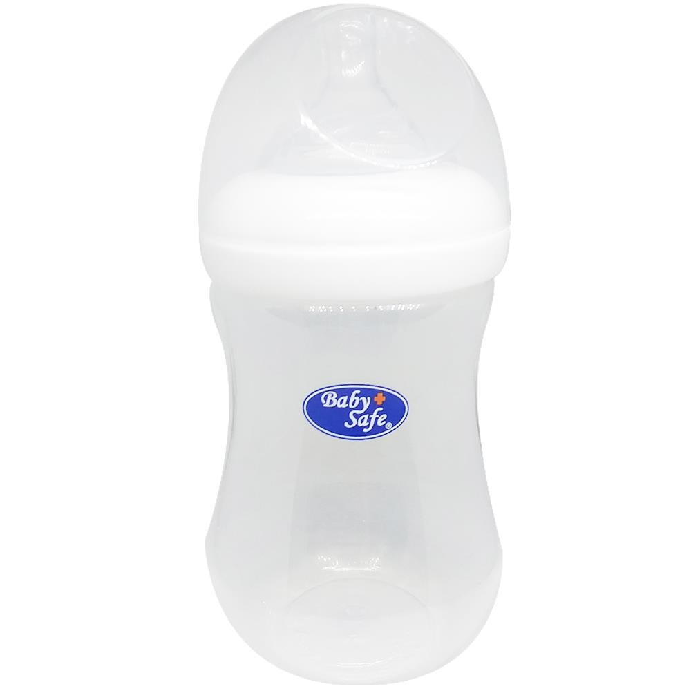 Baby Safe WN02B WN02P WN02W Wide Neck Bottle 250ml - The Kingdom Shop