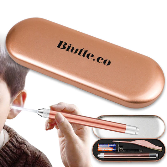 Biutte.co 0ZJX9 Baby Ear Cleaner with Light Rose Gold