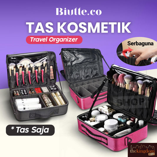 Biutte.co Tas Kosmetik Make Up Travel Organizer Bag