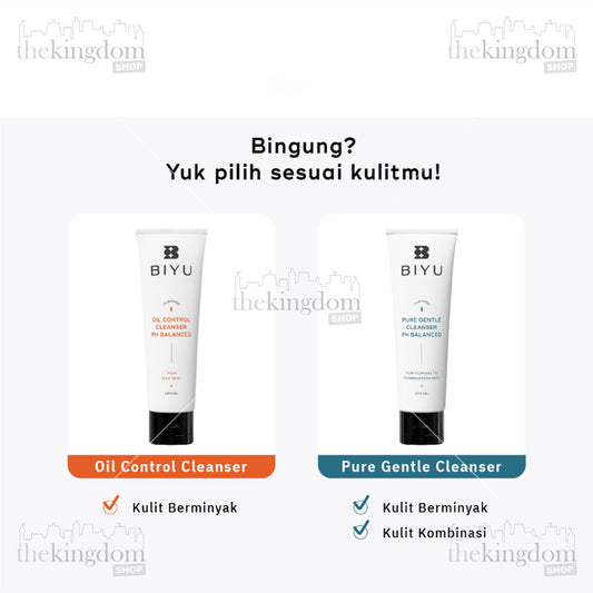 Biyu Oil Control Cleanser pH Balanced 15ml