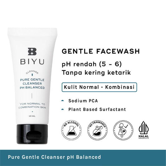 Biyu Pure Gentle Cleanser pH Balanced 15ml