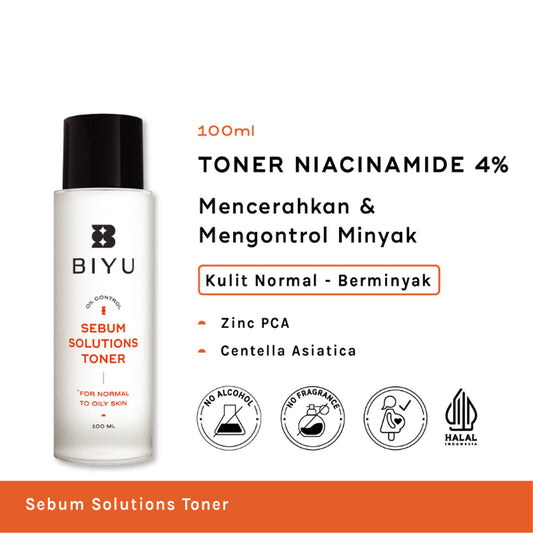 Biyu Sebum Solutions Toner 100ml