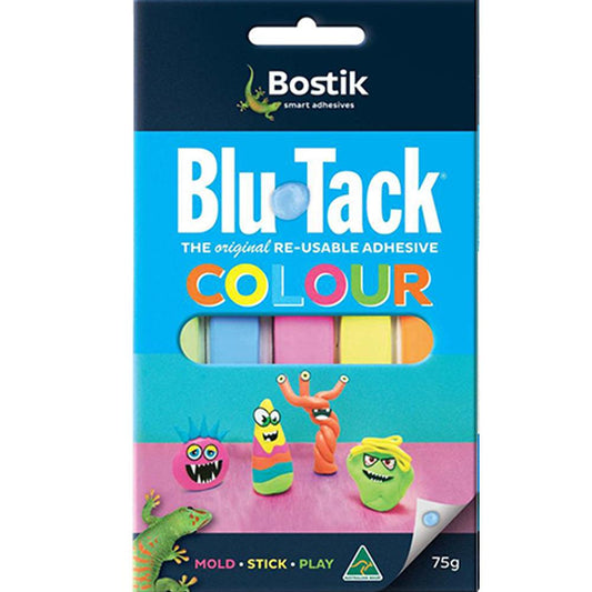 Bostik Blu Tack Reusable Adhesive 75g Colour