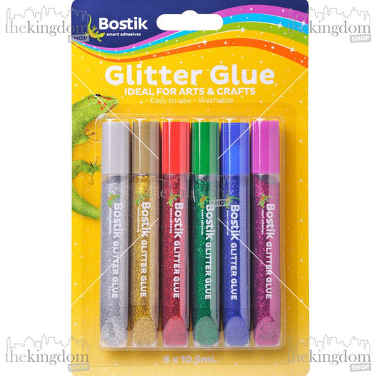 Bostik Glitter Glue 10.5ml/6