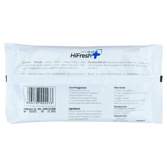 Careplus HiFresh Washlap Disposable /10