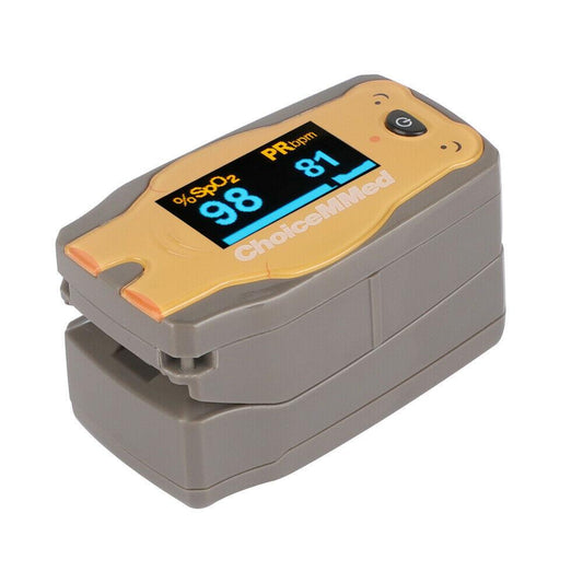 ChoiceMMed MD300C52 Fingertip Pulse Oximeter Yellow