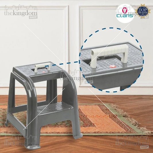 Claris 5251 Bangku Power Step Grey