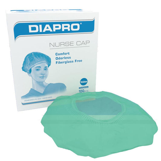 Diapro Value Nurse Cap Green /100