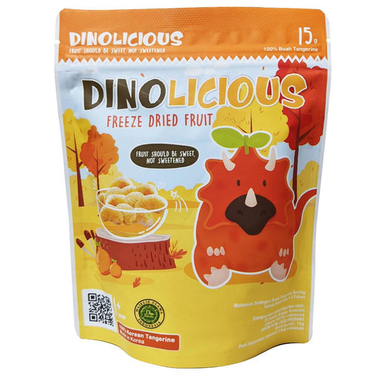 Dinolicious Freeze Dried Fruit Tangerine 15g