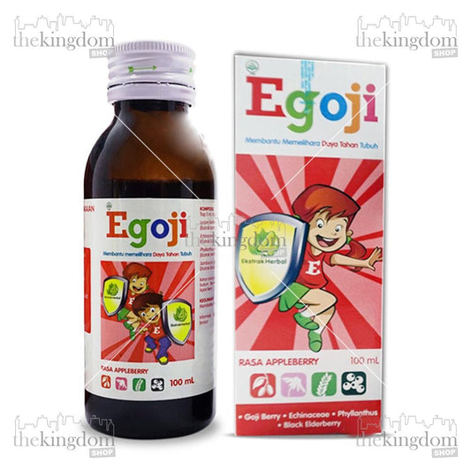 Egoji Syrup 100ml Appleberry Flavor