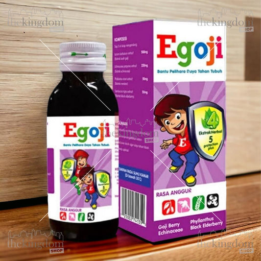 Egoji Syrup 100ml Grape Flavor