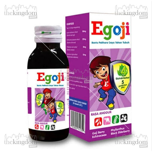 Egoji Syrup 100ml Grape Flavor