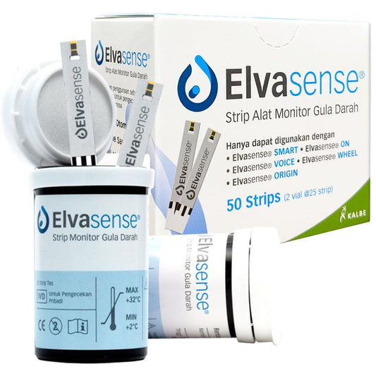 Elvasense BGST1 Blood Glucose Test Strips /50