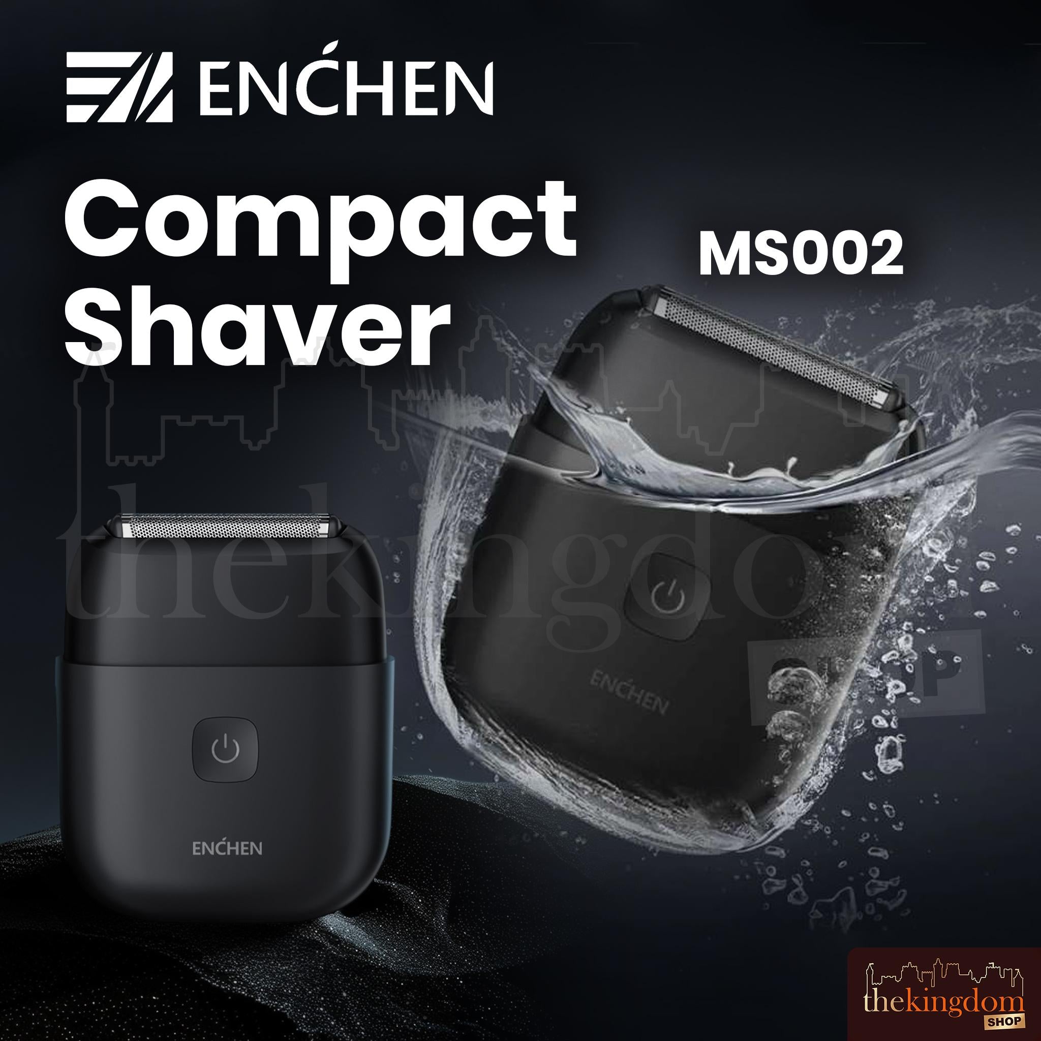 Jual Enchen MS002 Compact Shaver Travel Elektrik di Toko The Kingdom Shop