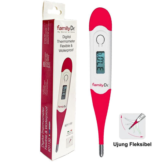 FamilyDr BD1130 Digital Thermometer Flexible &amp; Waterproof