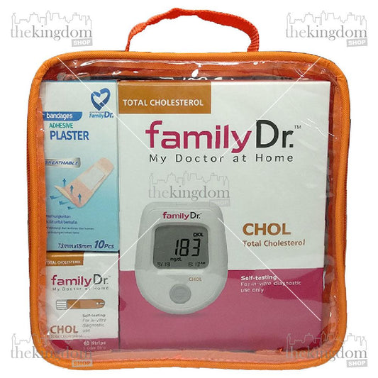 FamilyDr Chol Pack (Chol Meter + Strips + Plasterin /10)