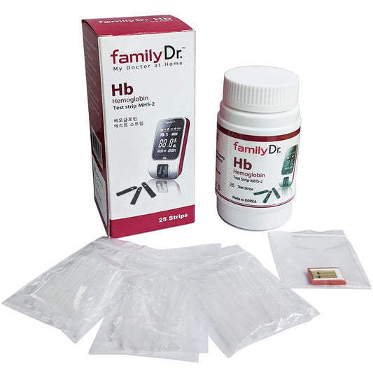 FamilyDr MHS-2 Hemoglobin Test Strip /25