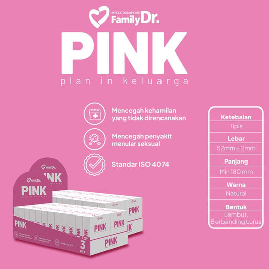 FamilyDr Pink Condom /3